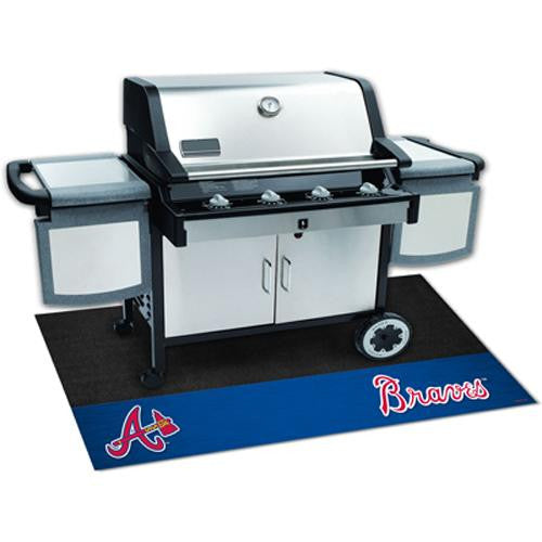 Atlanta Braves MLB Vinyl Grill Mat