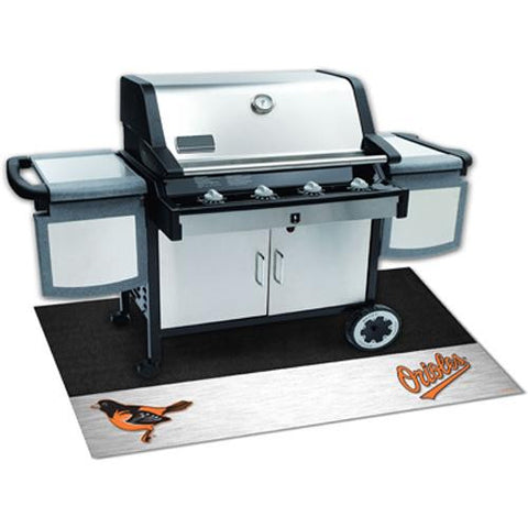 Baltimore Orioles MLB Vinyl Grill Mat