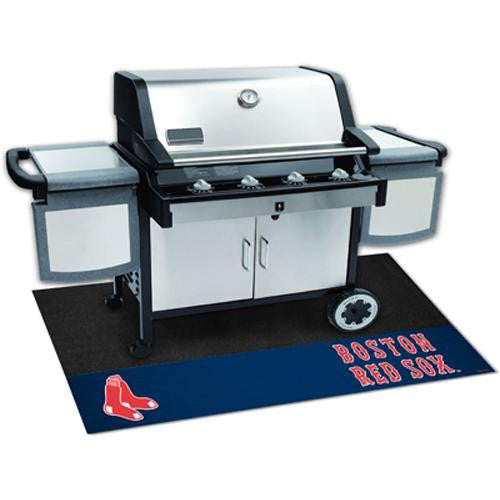 Boston Red Sox MLB Vinyl Grill Mat