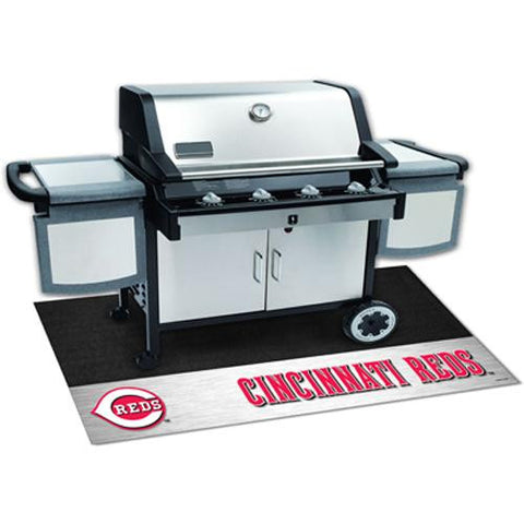 Cincinnati Reds MLB Vinyl Grill Mat