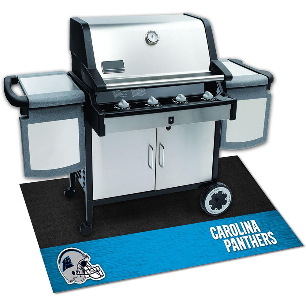 Carolina Panthers NFL Vinyl Grill Mat