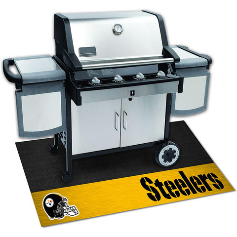 Pittsburgh Steelers NFL Vinyl Grill Mat