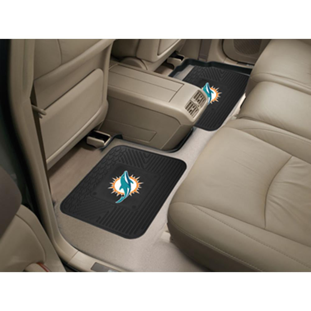 Miami Dolphins NFL Utility Mat (14x17)(2 Pack)