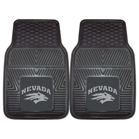 Nevada Wolf Pack NCAA Heavy Duty 2-Piece Vinyl Car Mats (18x27)