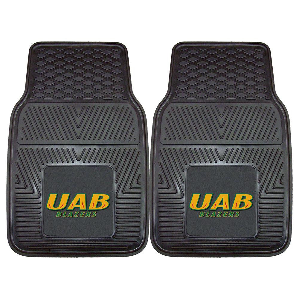 Alabama Birmingham Blazers NCAA Heavy Duty 2-Piece Vinyl Car Mats (18x27)