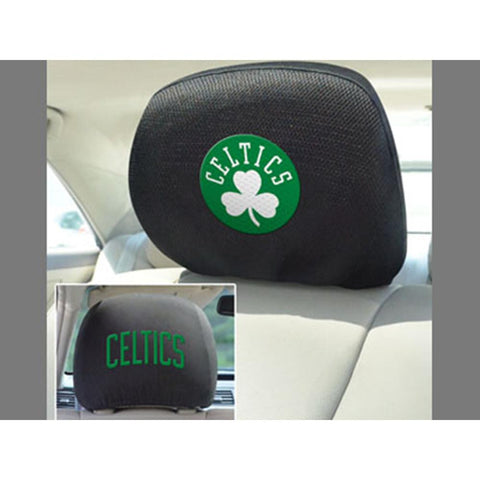 Boston Celtics NBA Polyester Head Rest Cover (2 Pack)