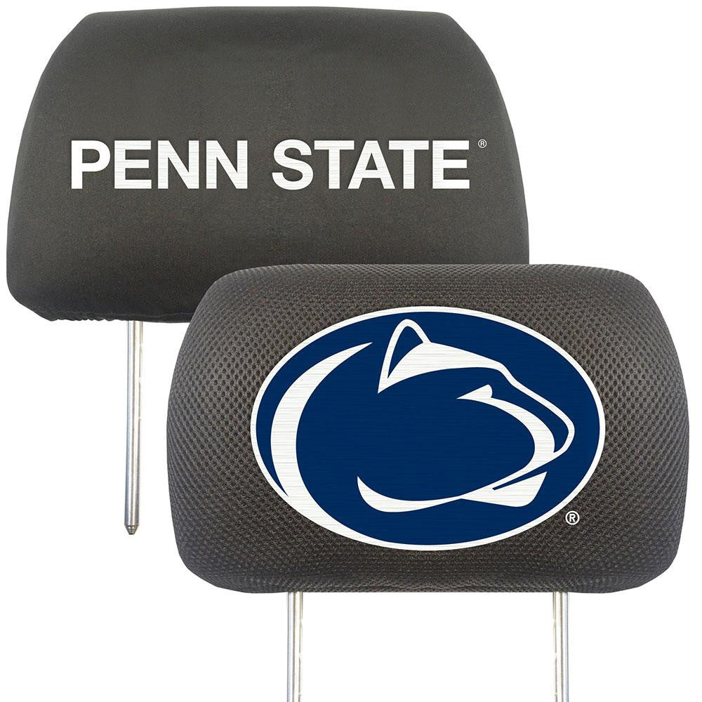 Penn State Nittany Lions NCAA Polyester Head Rest Cover (2 Pack)