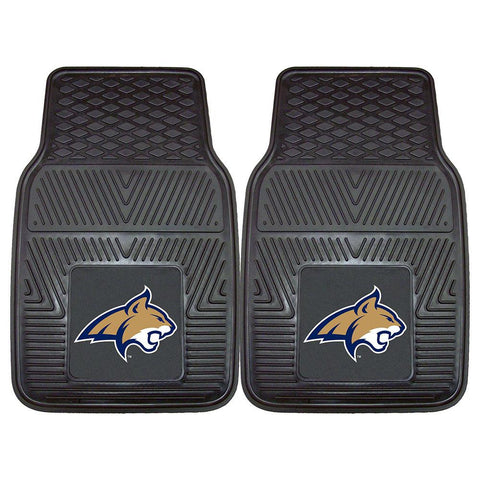 Montana State Bobcats NCAA Heavy Duty 2-Piece Vinyl Car Mats (18x27)