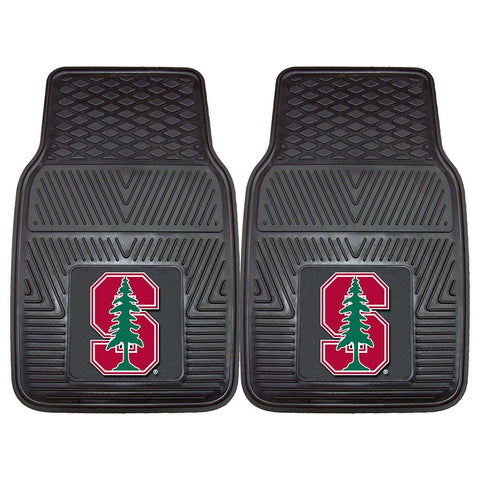 Stanford Cardinal NCAA Heavy Duty 2-Piece Vinyl Car Mats (18x27)