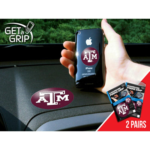 Texas A&M Aggies NCAA Get a Grip Cell Phone Grip Accessory (2 Piece Set)