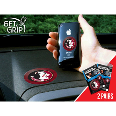 Florida State Seminoles NCAA Get a Grip Cell Phone Grip Accessory (2 Piece Set)