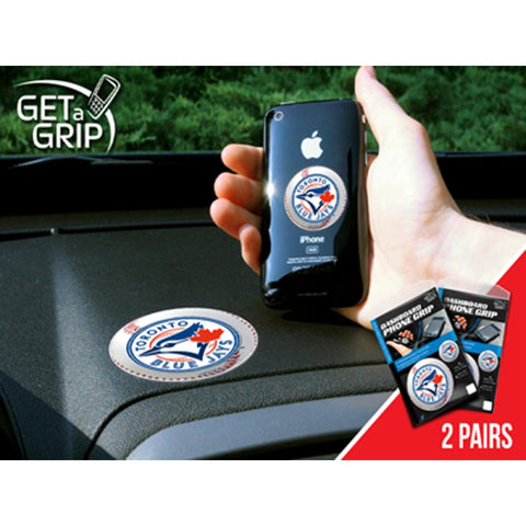 Toronto Blue Jays MLB Get a Grip Cell Phone Grip Accessory (2 Piece Set)