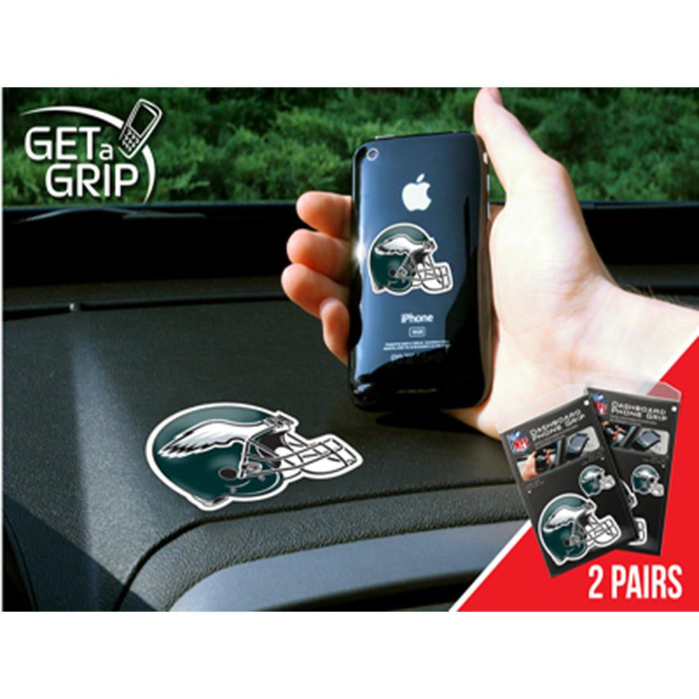 Philadelphia Eagles NFL Get a Grip Cell Phone Grip Accessory (2 Piece Set)