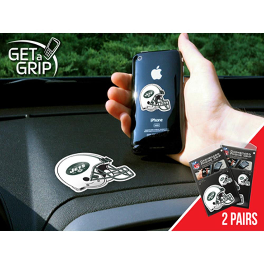 New York Jets NFL Get a Grip Cell Phone Grip Accessory (2 Piece Set)