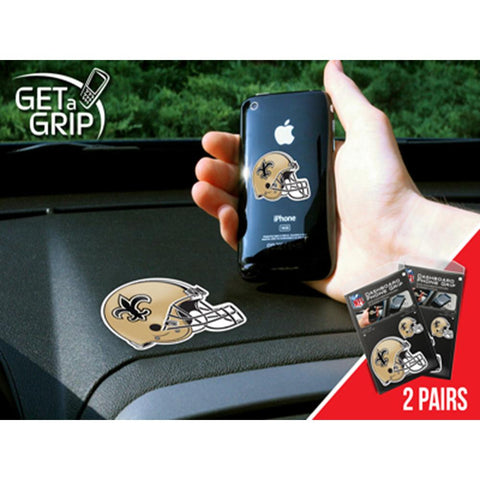 New Orleans Saints NFL Get a Grip Cell Phone Grip Accessory (2 Piece Set)