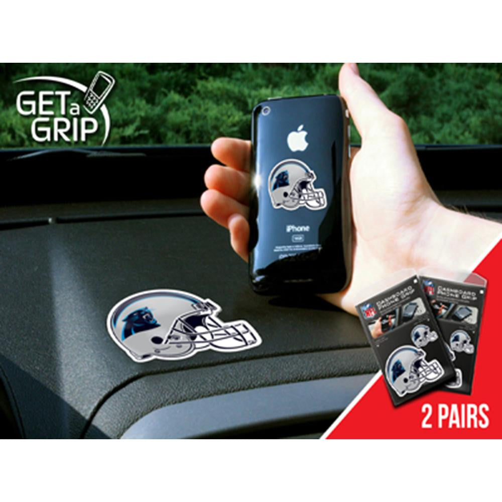 Carolina Panthers NFL Get a Grip Cell Phone Grip Accessory (2 Piece Set)