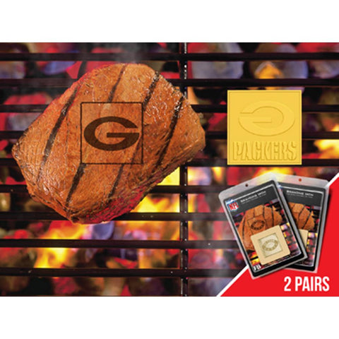 Green Bay Packers NFL Fan Brands Grill Logo(2 Pack)