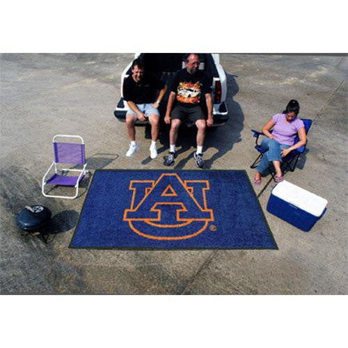 Auburn Tigers NCAA Ulti-Mat Floor Mat (5x8') AU Logo