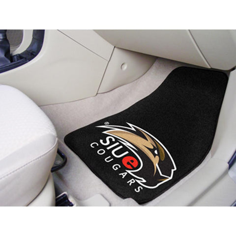 Southern Illinois Salukis NCAA 2-Piece Printed Carpet Car Mats (18x27)