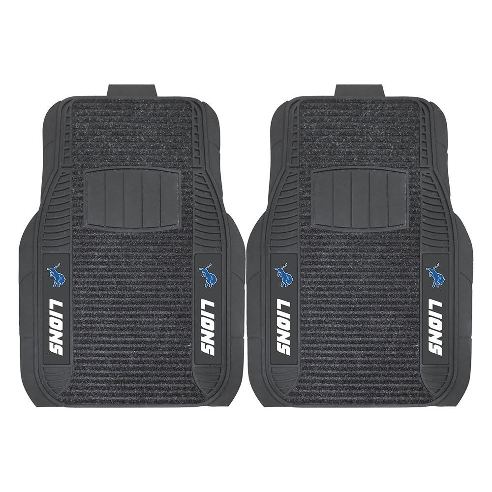 Detroit Lions NFL Deluxe 2-Piece Vinyl Car Mats (20x27)