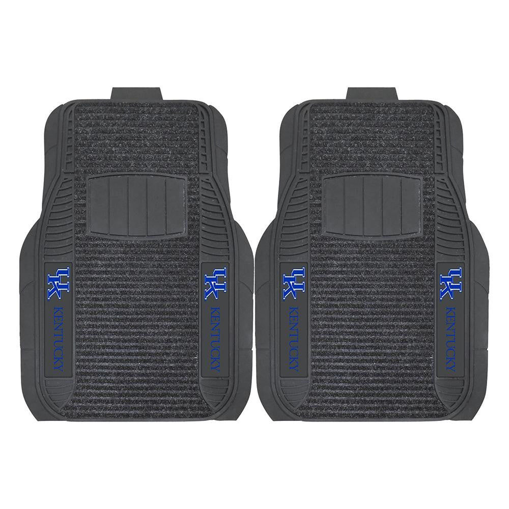 Kentucky Wildcats NCAA Deluxe 2-Piece Vinyl Car Mats (20x27)