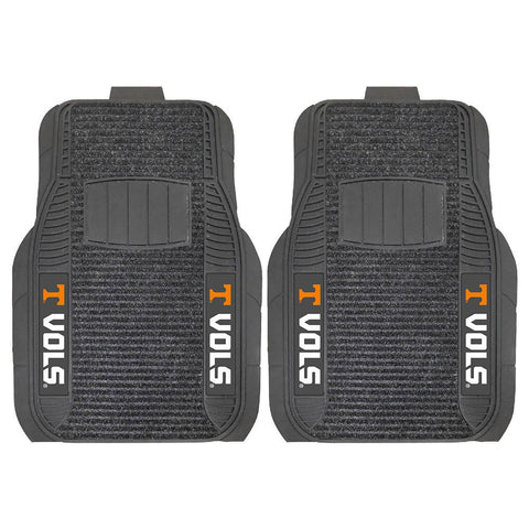 Tennessee Volunteers NCAA Deluxe 2-Piece Vinyl Car Mats (20x27)