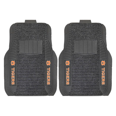 Auburn Tigers NCAA Deluxe 2-Piece Vinyl Car Mats (20x27)