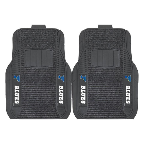 St. Louis Blues NHL Deluxe 2-Piece Vinyl Car Mats (20x27)