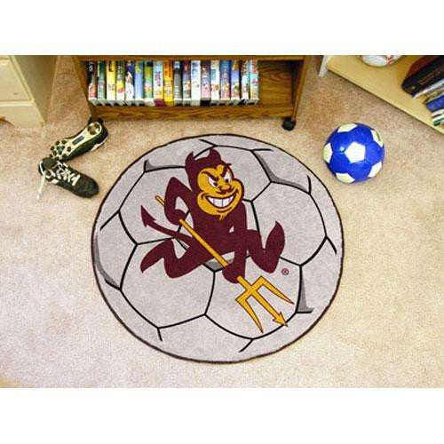 Arizona State Sun Devils NCAA Soccer Ball Round Floor Mat (29)