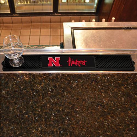 Nebraska Cornhuskers NCAA Drink Mat (3.25in x 24in)