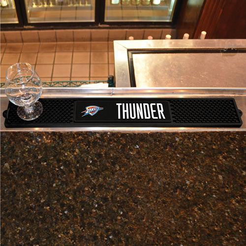 Oklahoma City Thunder NBA Drink Mat (3.25in x 24in)