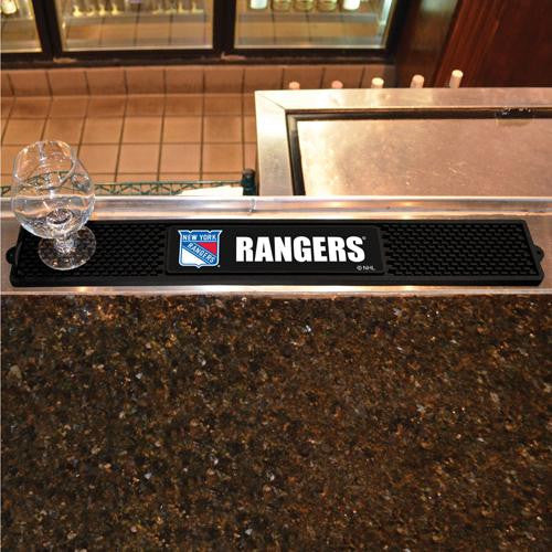 New York Rangers NHL Drink Mat (3.25in x 24in)