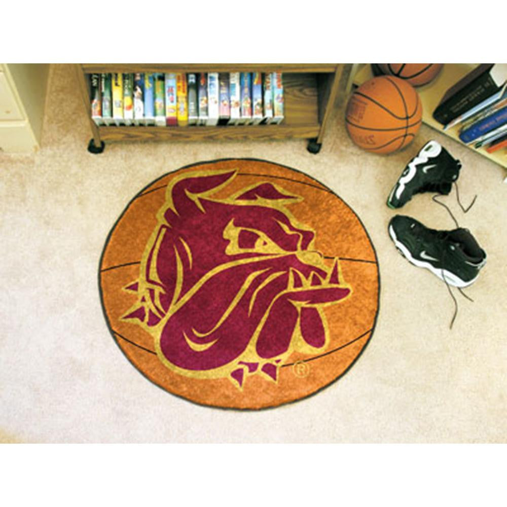 Minnesota Duluth Bulldogs NCAA Basketball Round Floor Mat (29)