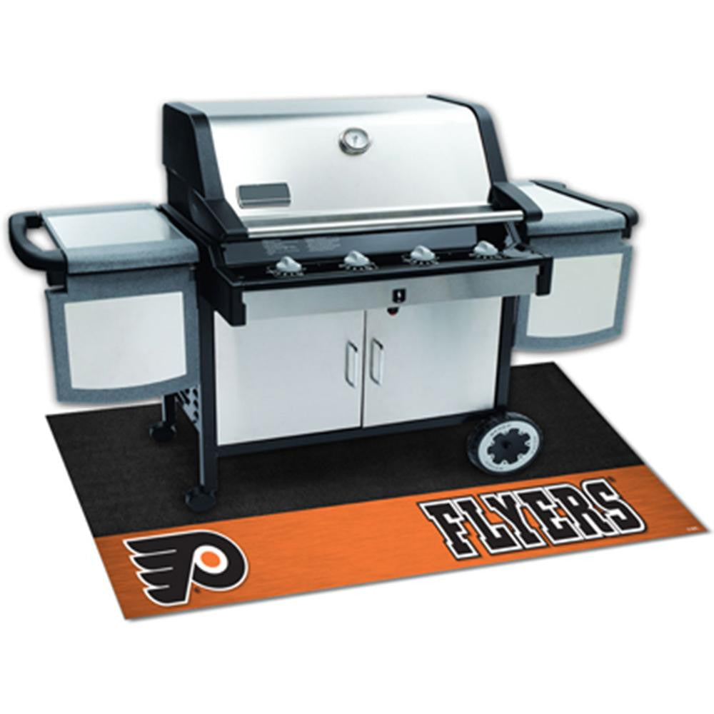 Philadelphia Flyers NHL Vinyl Grill Mat(26x42)