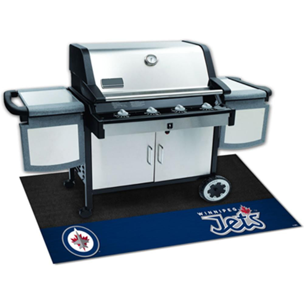 Winnipeg Jets NHL Vinyl Grill Mat(26x42)