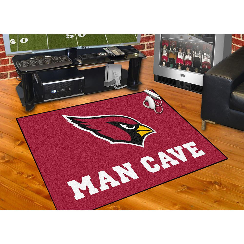 Arizona Cardinals NFL Man Cave All-Star Floor Mat (34in x 45in)