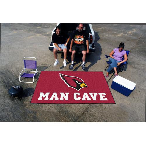 Arizona Cardinals NFL Man Cave Ulti-Mat Floor Mat (60in x 96in)