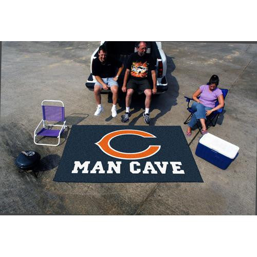 Chicago Bears NFL Man Cave Ulti-Mat Floor Mat (60in x 96in)