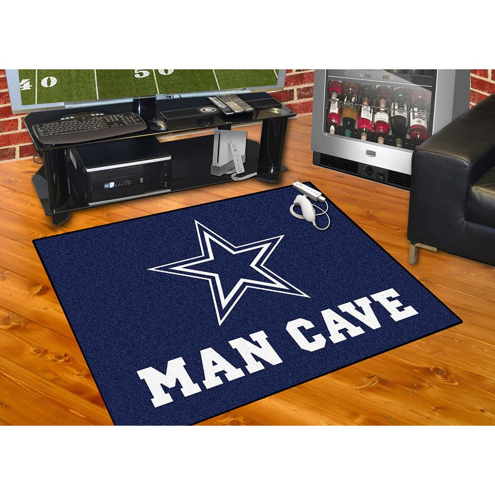 Dallas Cowboys NFL Man Cave All-Star Floor Mat (34in x 45in)