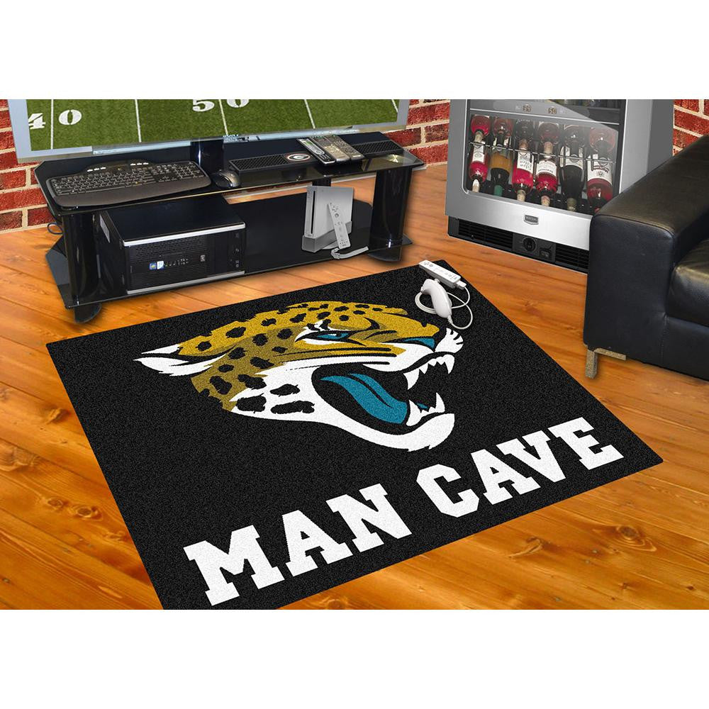 Jacksonville Jaguars NFL Man Cave All-Star Floor Mat (34in x 45in)