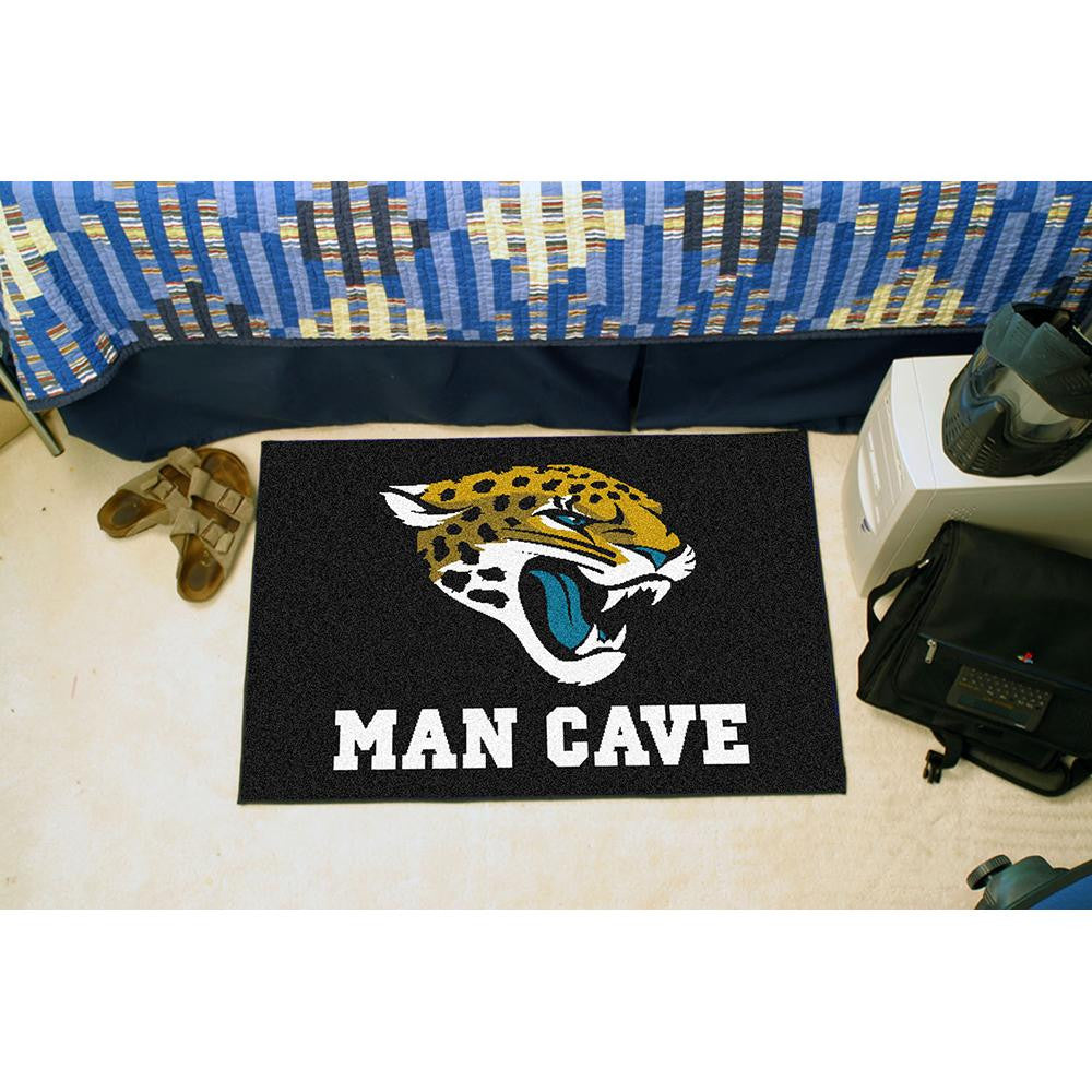 Jacksonville Jaguars NFL Man Cave Starter Floor Mat (20in x 30in)