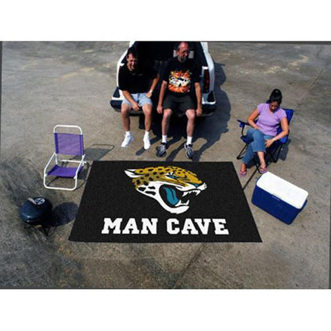 Jacksonville Jaguars NFL Man Cave Ulti-Mat Floor Mat (60in x 96in)