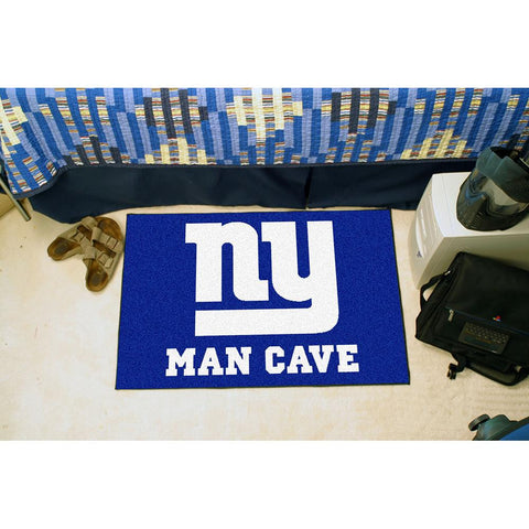 New York Giants NFL Man Cave Starter Floor Mat (20in x 30in)