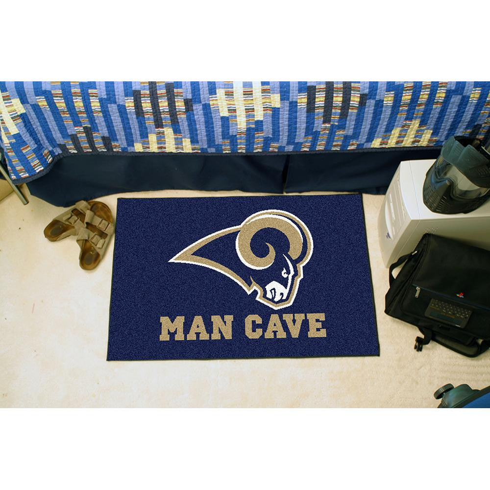 Los Angeles Rams NFL Man Cave Starter Floor Mat (20in x 30in)