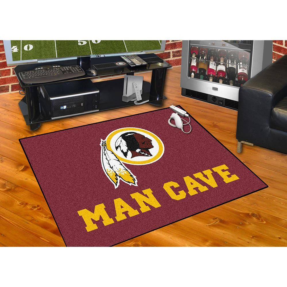 Washington Redskins NFL Man Cave All-Star Floor Mat (34in x 45in)