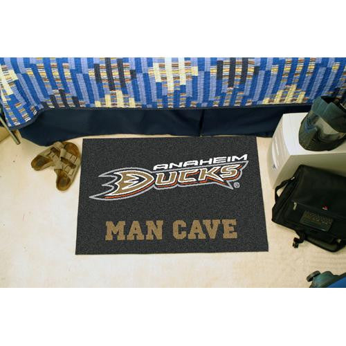 Anaheim Ducks NHL Man Cave Starter Floor Mat (20in x 30in)