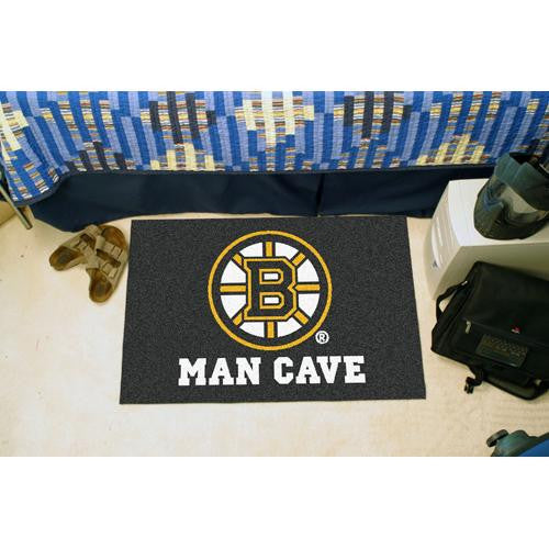 Boston Bruins NHL Man Cave Starter Floor Mat (20in x 30in)