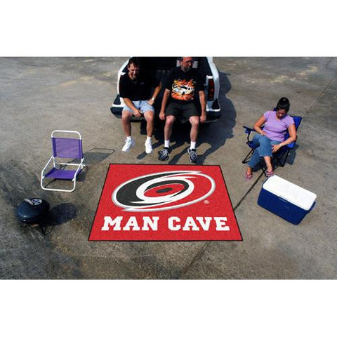 Carolina Hurricanes NHL Man Cave Tailgater Floor Mat (60in x 72in)