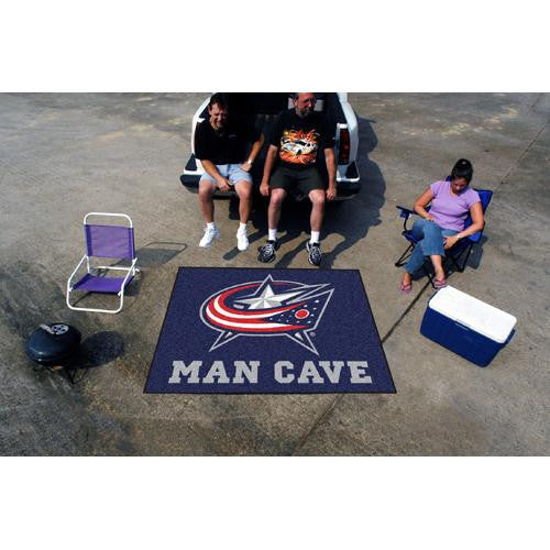 Columbus Blue Jackets NHL Man Cave Tailgater Floor Mat (60in x 72in)