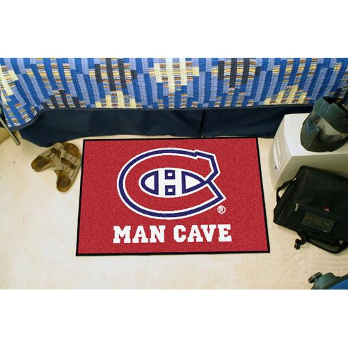 Montreal Canadiens NHL Man Cave Starter Floor Mat (20in x 30in)